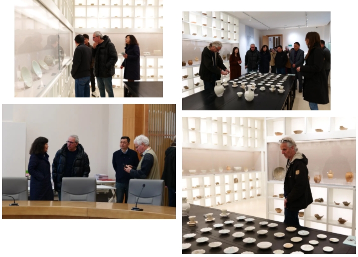 聯(lián)合國教科文組織陶藝學(xué)會(IAC)奧利奧主席一行參觀考察昌南教育